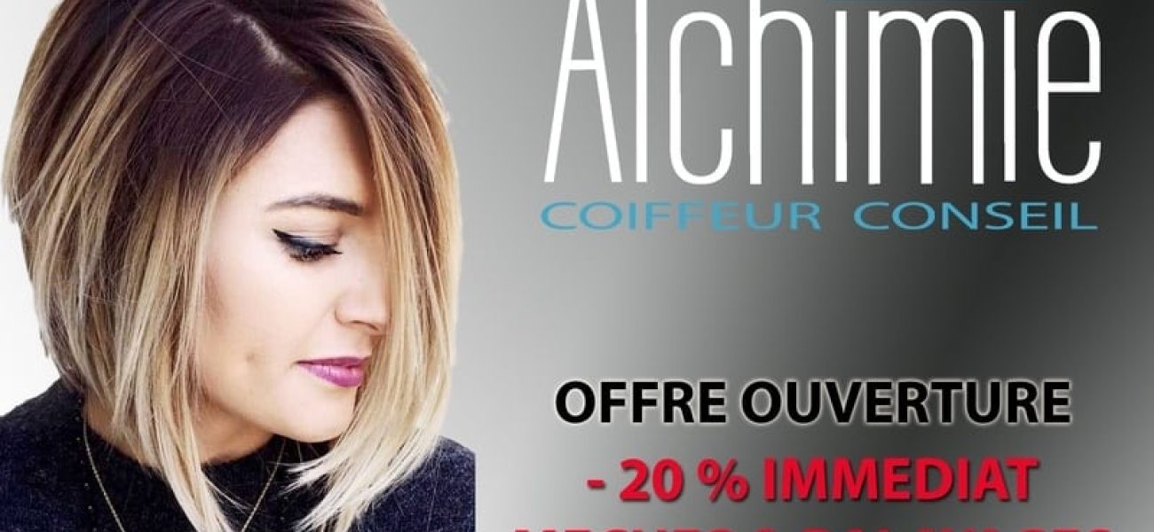 Offre ouverture à Aix en provence, 20% remise sur les mèches et balayages