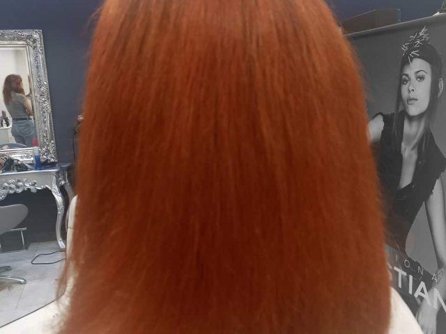 cheveux roux coiffeur coloriste aix en provence
