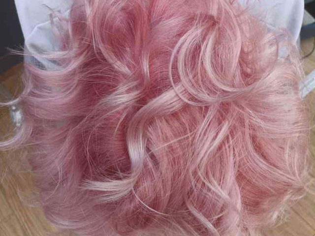 coloration rose pastel coloriste aix en provence
