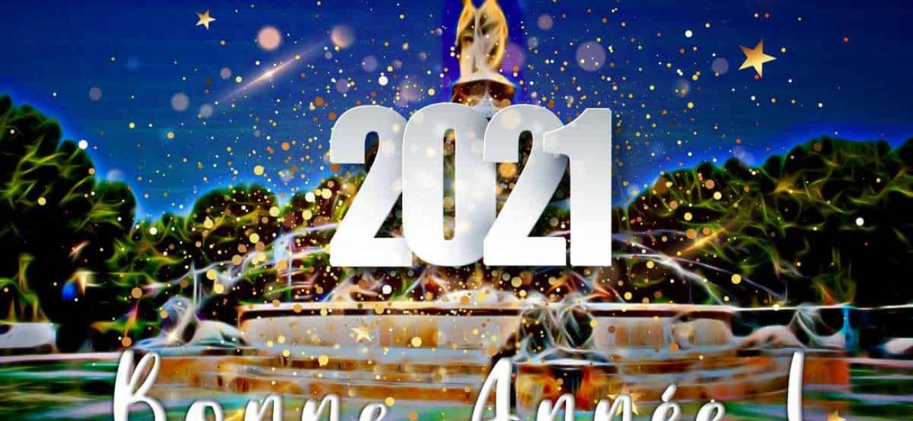 Bonne année 2021 tout en beauté !