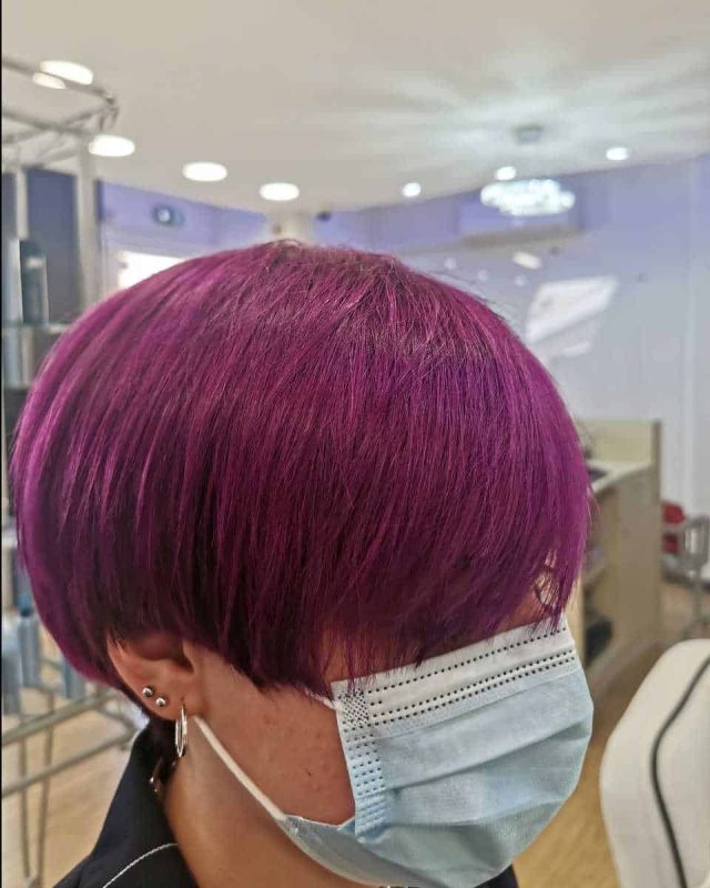 violet rose couleur coiffeur aix-en-provence 13100