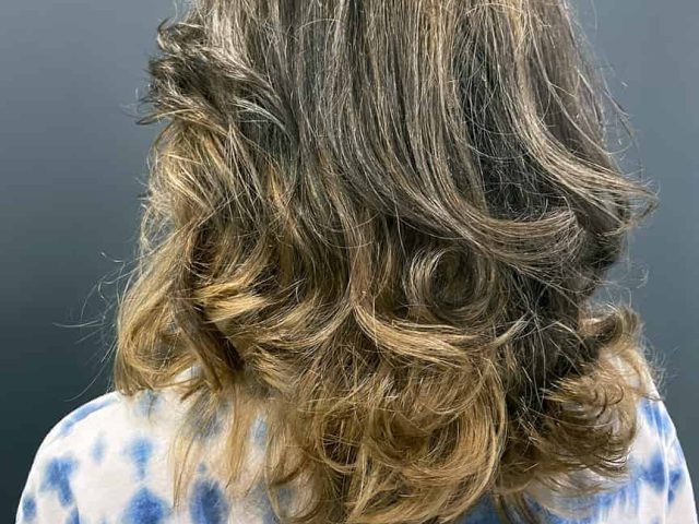 balayage leger blond coloriste aix en provence