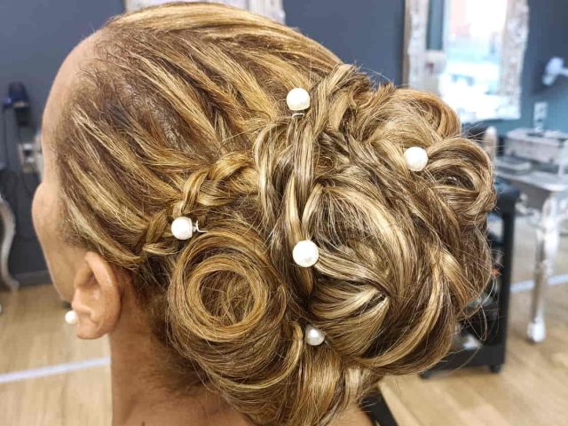 chignon mariée coiffure mariage coiffeur aix bellegarde